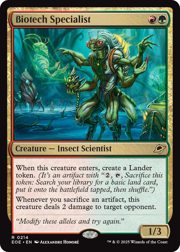 Biotech Specialist