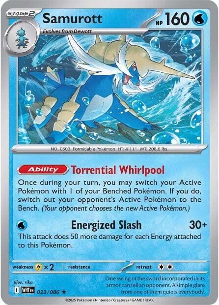 Samurott (020/086) [Scarlet & Violet: White Flare]