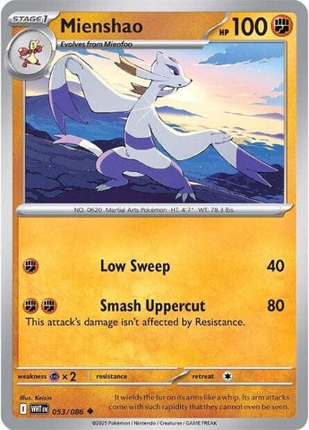 Mienshao (050/086) [Scarlet & Violet: White Flare]