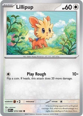 Lillipup (072/086) [Scarlet & Violet: White Flare]