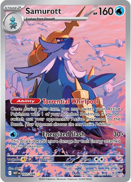 Samurott (104/086) [Scarlet & Violet: White Flare]
