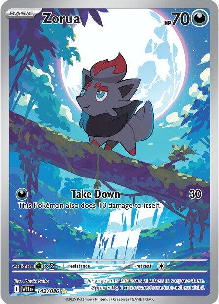 Zorua (140/086) [Scarlet & Violet: White Flare]