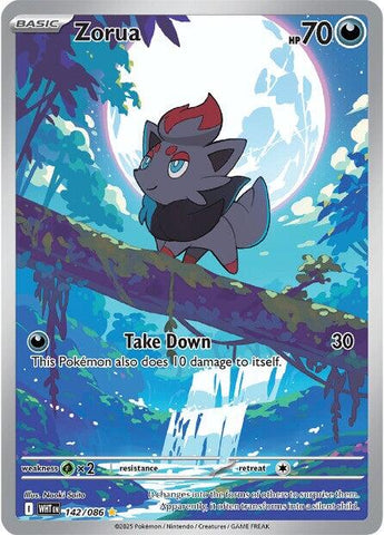 Zorua (140/086) [Scarlet & Violet: White Flare]