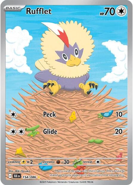 Rufflet (156/086) [Scarlet & Violet: White Flare]
