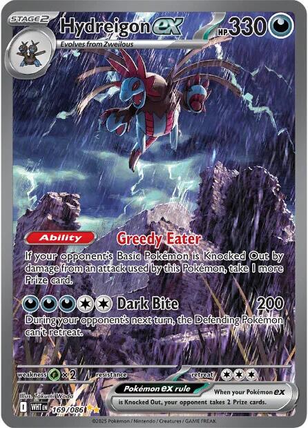 Hydreigon ex (171/086) [Scarlet & Violet: White Flare]