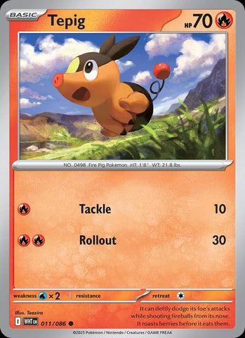 Tepig (Poke Ball Pattern)