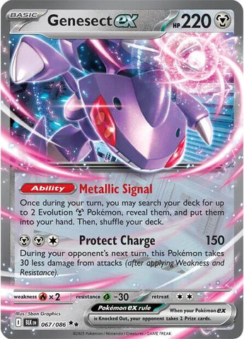 Genesect ex (069/086) [Scarlet & Violet: Black Bolt]