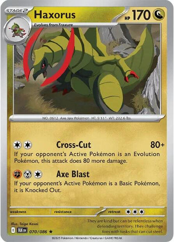Haxorus (072/086) [Scarlet & Violet: Black Bolt]