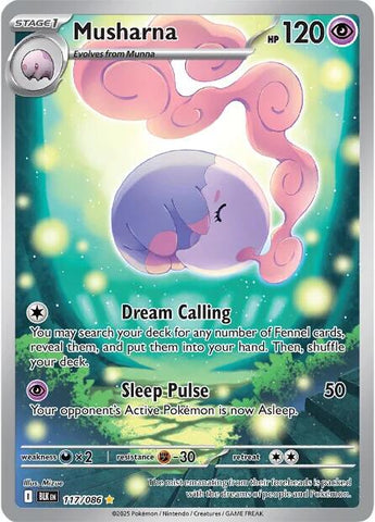 Musharna (122/086) [Scarlet & Violet: Black Bolt]