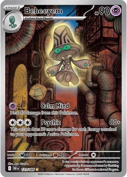 Beheeyem (127/086) [Scarlet & Violet: Black Bolt]