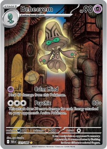Beheeyem (127/086) [Scarlet & Violet: Black Bolt]