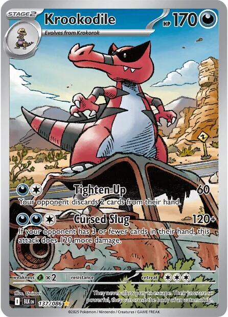 Krookodile (143/086) [Scarlet & Violet: Black Bolt]