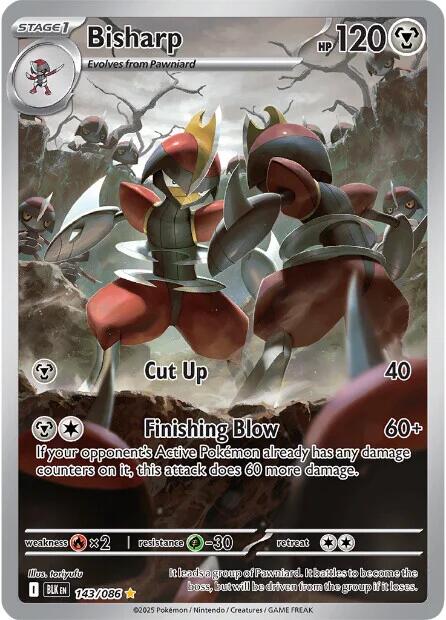 Bisharp (148/086) [Scarlet & Violet: Black Bolt]