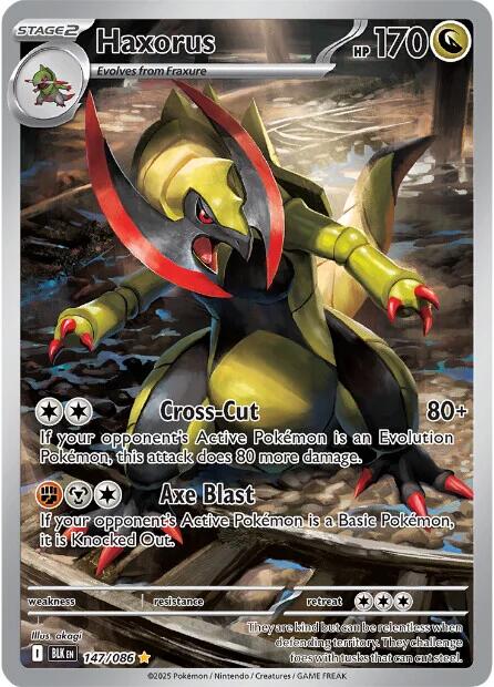 Haxorus (152/086) [Scarlet & Violet: Black Bolt]