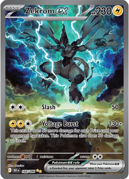 Zekrom ex (169/086) [Scarlet & Violet: Black Bolt]