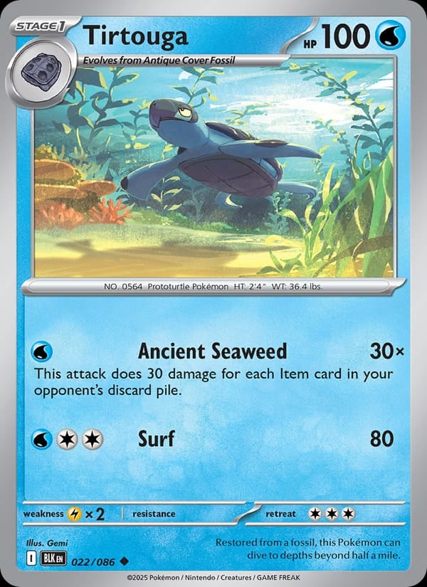 Tirtouga (Poke Ball Pattern)