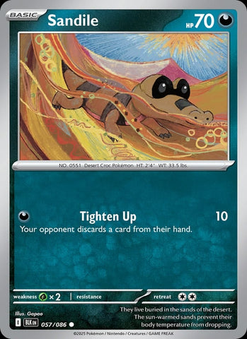 Sandile (Poke Ball Pattern)