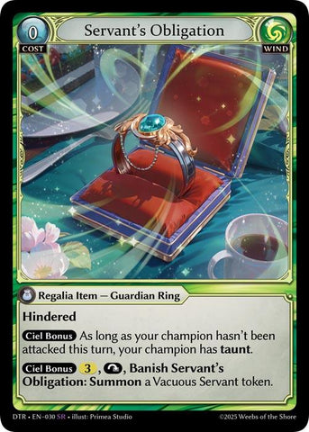 Servant's Obligation (030) [Distorted Reflections]