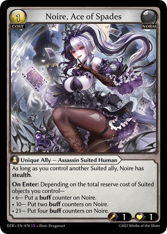 Noire, Ace of Spades