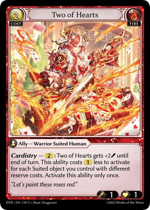 Two of Hearts (139) [Distorted Reflections]