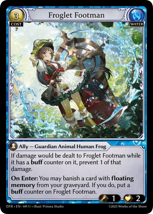 Froglet Footman
