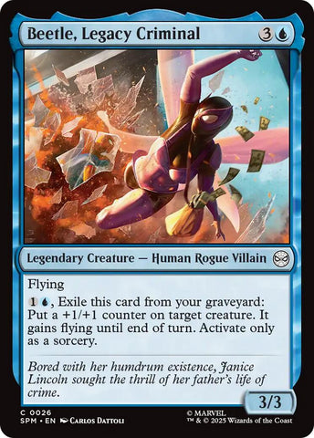 Beetle, Legacy Criminal