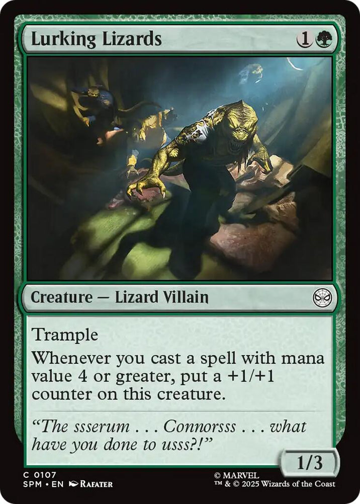 Lurking Lizards