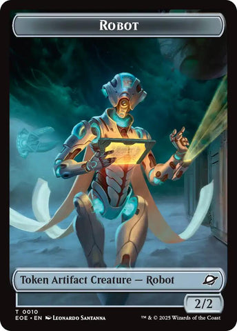 Robot // Lander (0005) Double-Sided Token