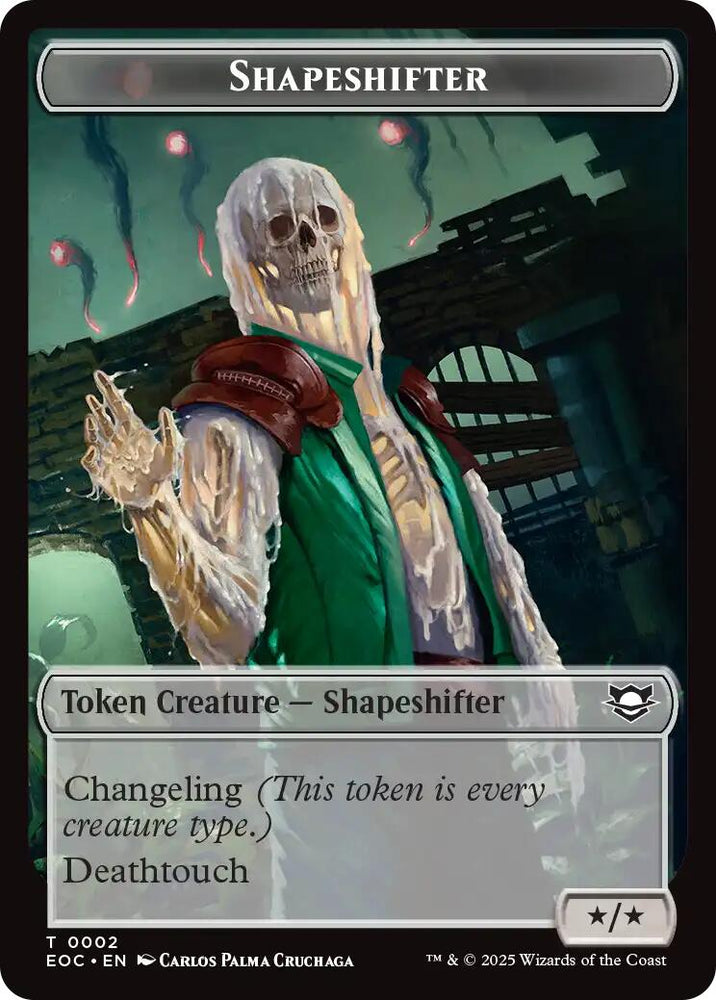 Shapeshifter // Golem (0013) Double-Sided Token