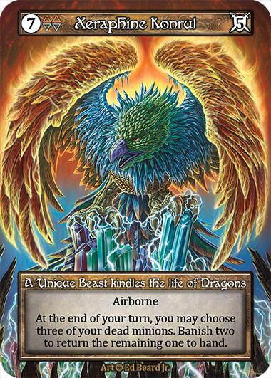 Xeraphine Konrul (Foil) [Dragonlord]