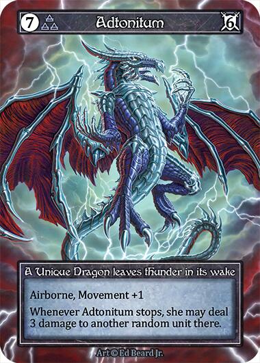 Adtonitum (Foil) [Dragonlord]