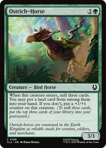 Ostrich-Horse