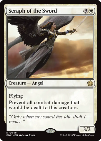 Seraph of the Sword [Foundations Commander]
