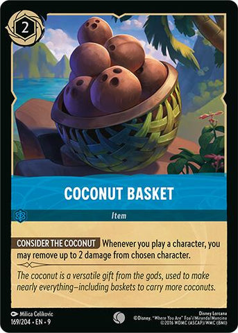 Coconut Basket