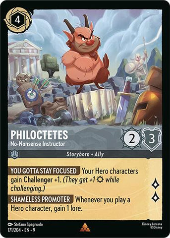 Philoctetes - No-Nonsense Instructor