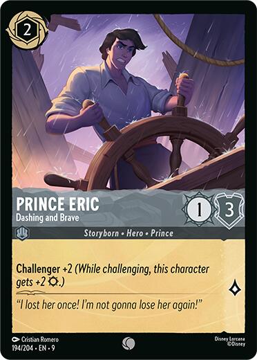 Prince Eric - Dashing and Brave