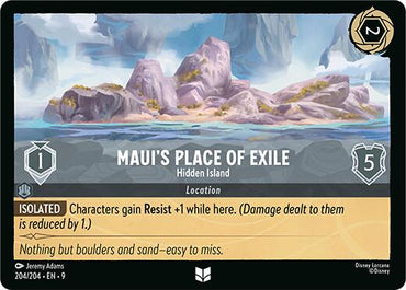 Maui's Place of Exile - Hidden Island