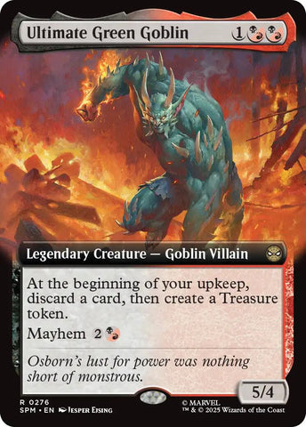 Ultimate Green Goblin (Extended Art)