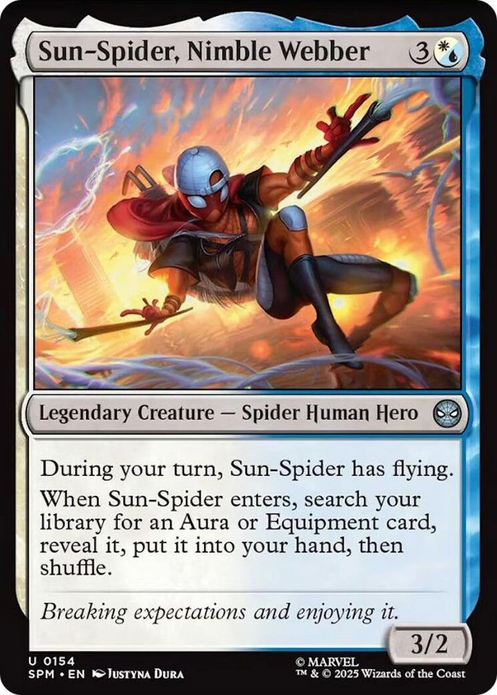 Sun-Spider, Nimble Webber
