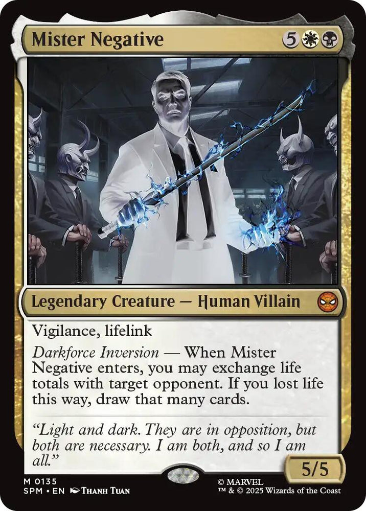 Mister Negative