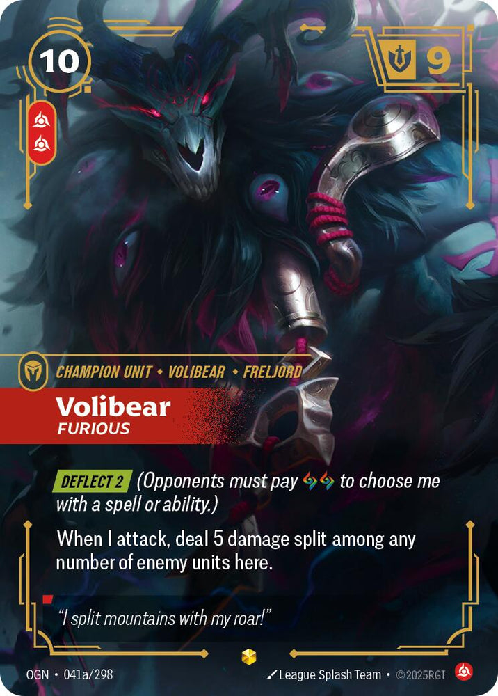 Volibear, Furious (Alternate Art)