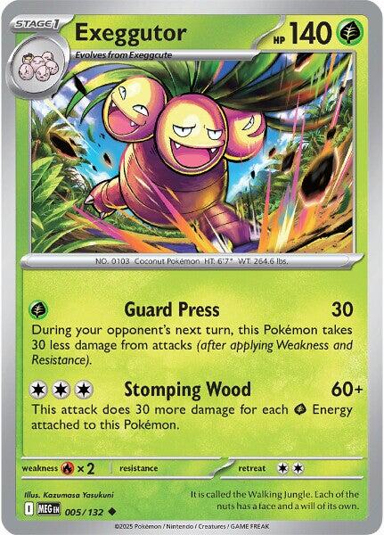 Exeggutor (005/132) [Mega Evolutions: Base Set]