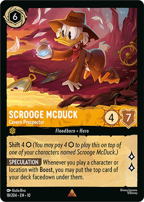 Scrooge McDuck - Cavern Prospector (18/204) [Whispers in the Well]