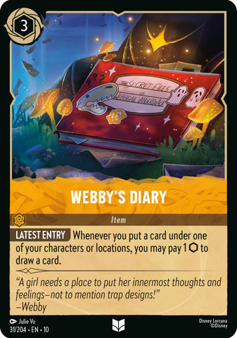 Webby's Diary