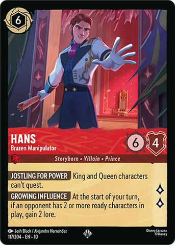 Hans - Brazen Manipulator