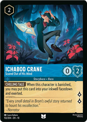 Ichabod Crane - Scared Out of His Mind