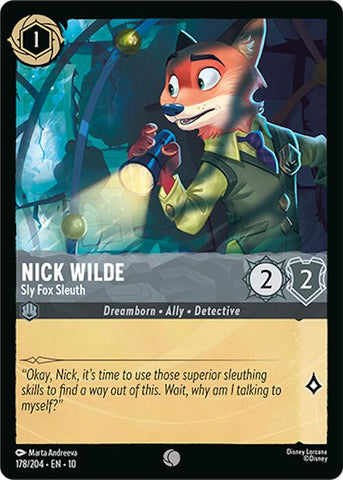 Nick Wilde - Sly Fox Sleuth
