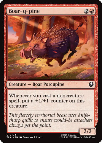 Boar-q-pine