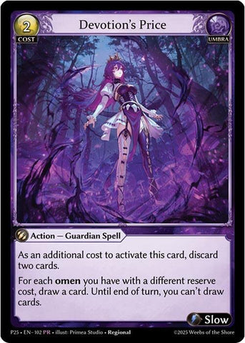 Devotion's Price (102) [Promotional Cards]
