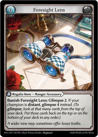 Foresight Lens (106) [Promotional Cards]